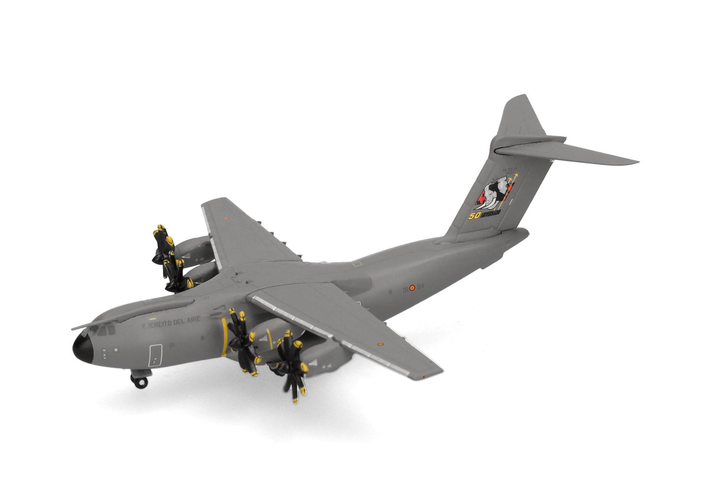 1/500 Spanish Air Force Airbus A400M Atlas (T.23) 31st Wing (Ala 31) Zaragoza 50 Aniversario TK.23-14
