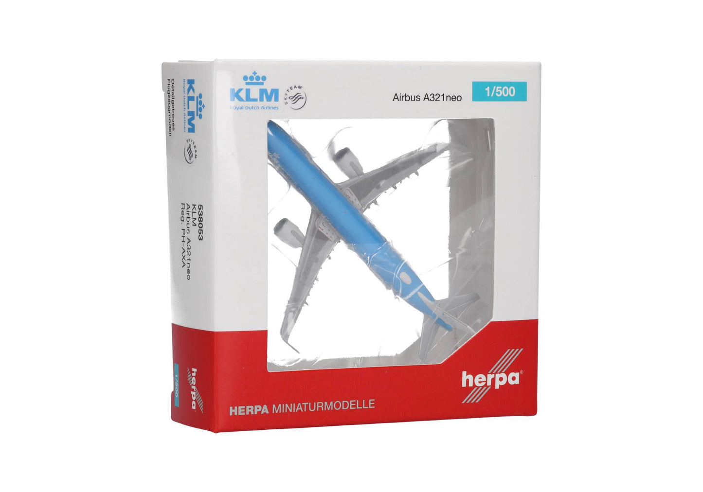 1/500 KLM Airbus A321neo PH-AXA "Koninginnepage / Swallowtail"