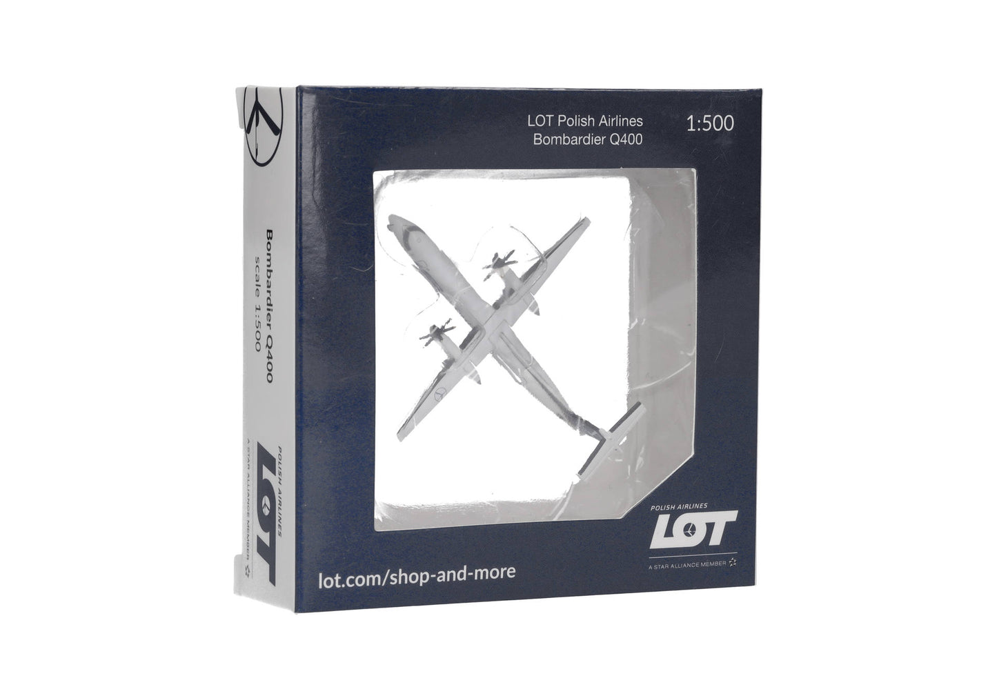 1/500 LOT Polish Airlines Bombardier Q400 SP-EQF