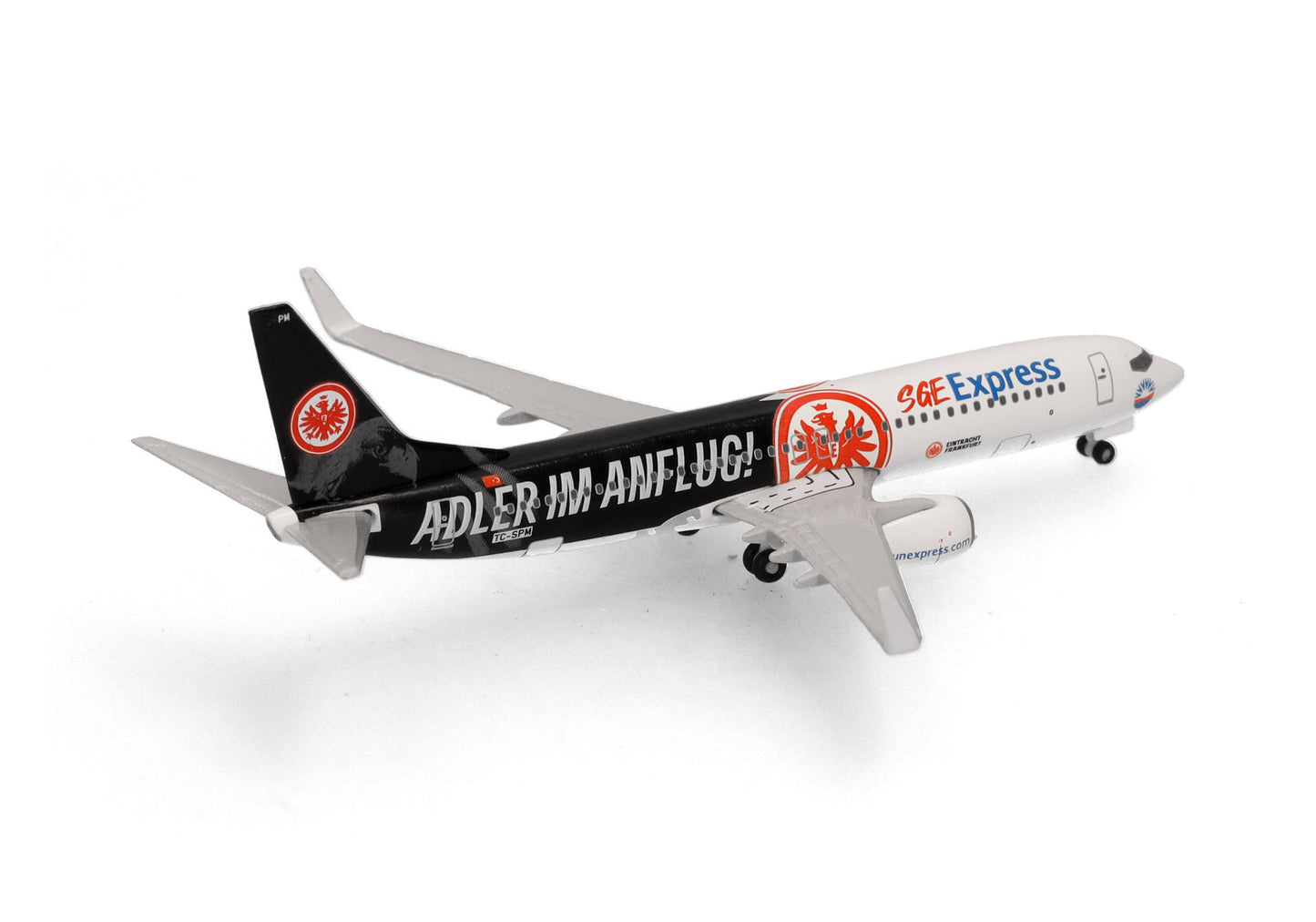 1/500 SunExpress Boeing 737-800 "Eintracht Frankfurt SGE Express" TC-SPM "Adler im Anflug"