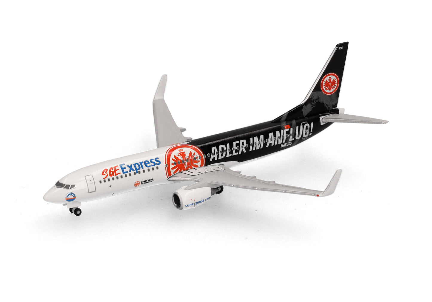 1/500 SunExpress Boeing 737-800 "Eintracht Frankfurt SGE Express" TC-SPM "Adler im Anflug"