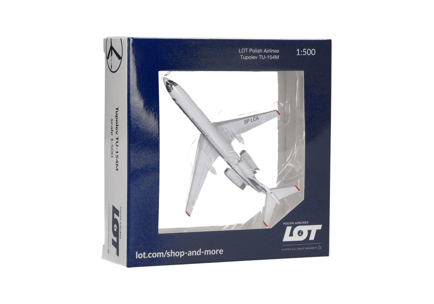 1/500 LOT Polish Airlines Tupolev TU-154M