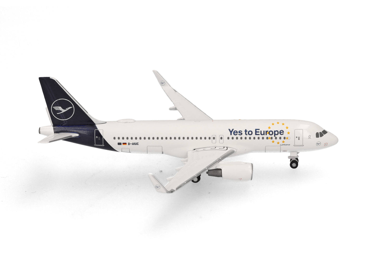 1/500 Lufthansa Airbus A320 "Yes to Europe" D-AIUC