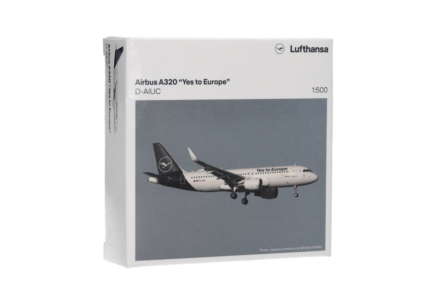 1/500 Lufthansa Airbus A320 "Yes to Europe" D-AIUC