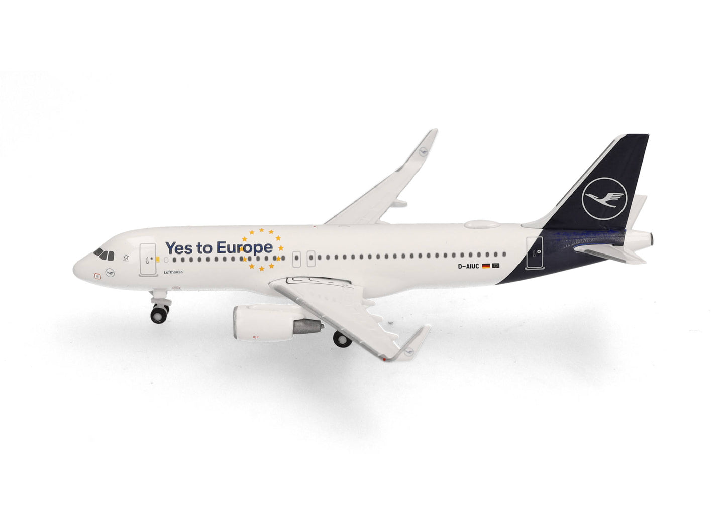 1/500 Lufthansa Airbus A320 "Yes to Europe" D-AIUC