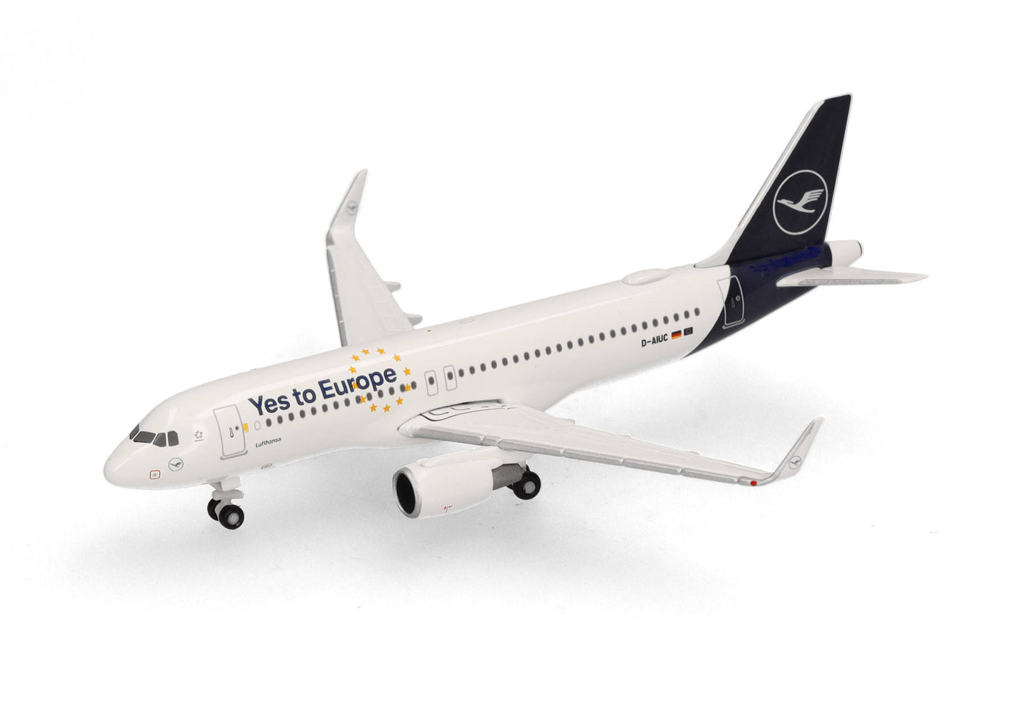 1/500 Lufthansa Airbus A320 "Yes to Europe" D-AIUC