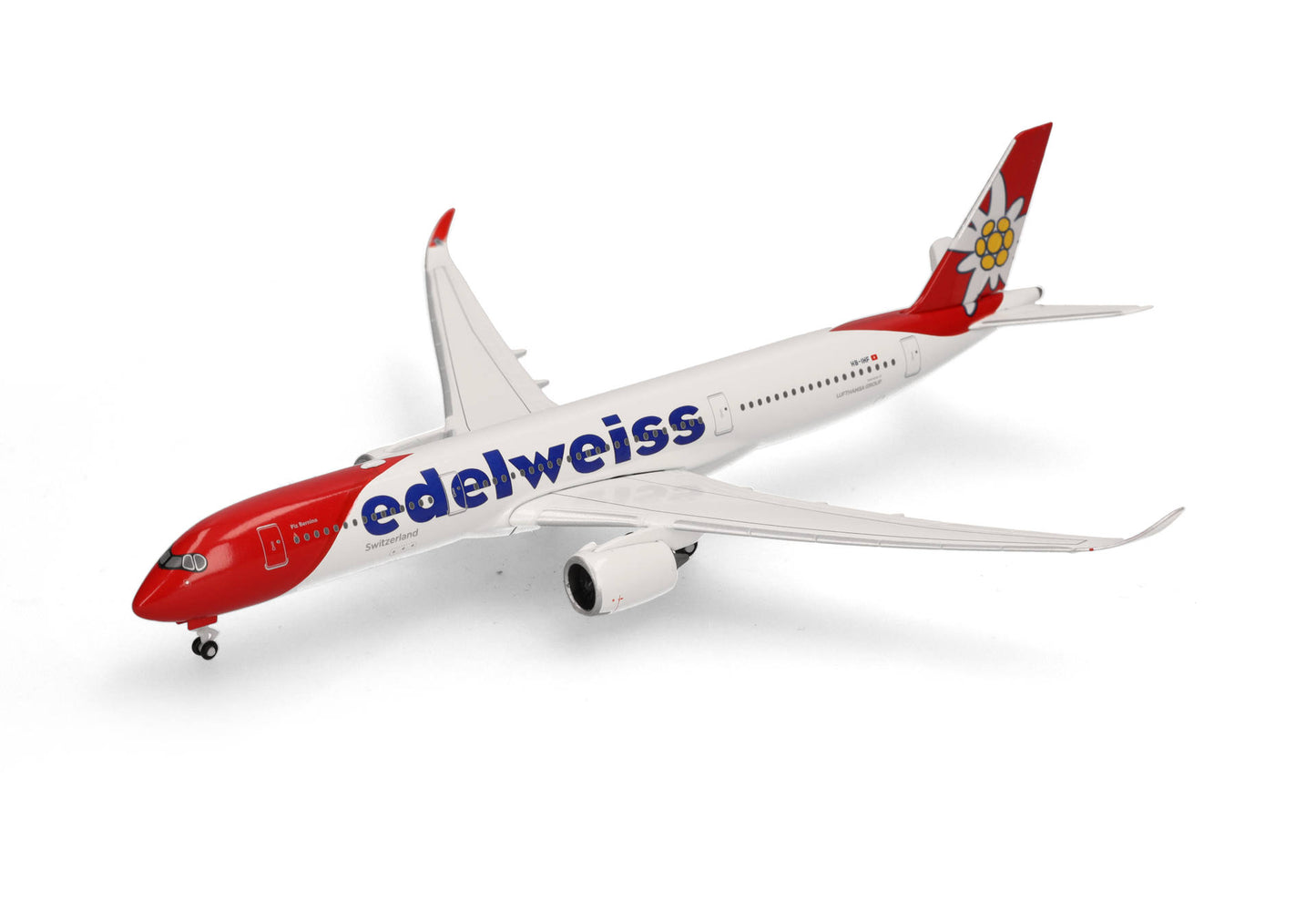 1/500 Edelweiss Air Airbus A350-900 HB-IHF "Piz Bernina"