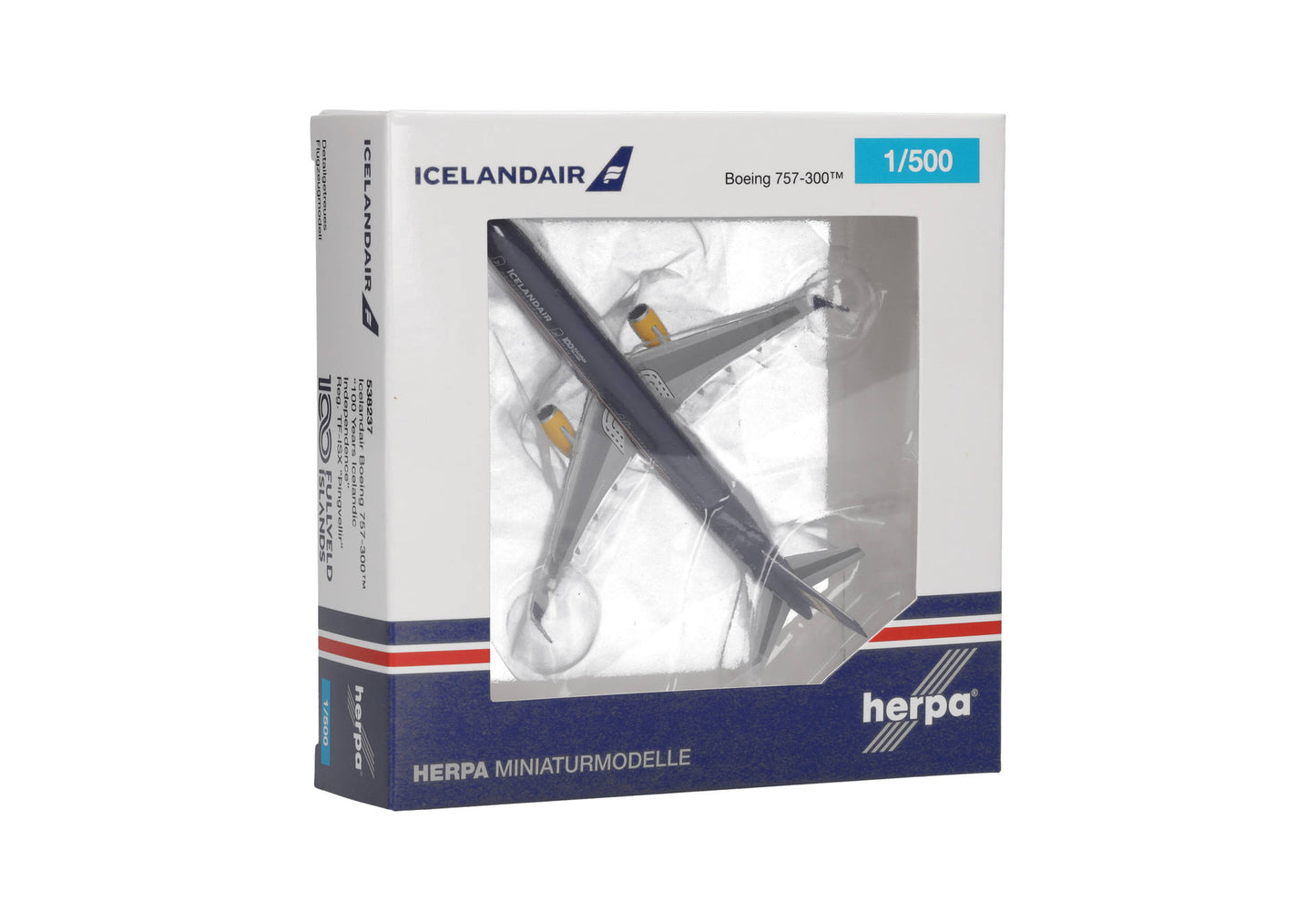 1/500 Icelandair Boeing 757-300 "100 Years Icelandic Independence" TF-ISX "Þingvellir"