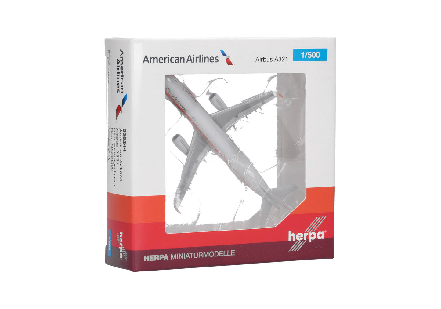 1/500 American Airlines Airbus A321 PSA Heritage Livery N582UW