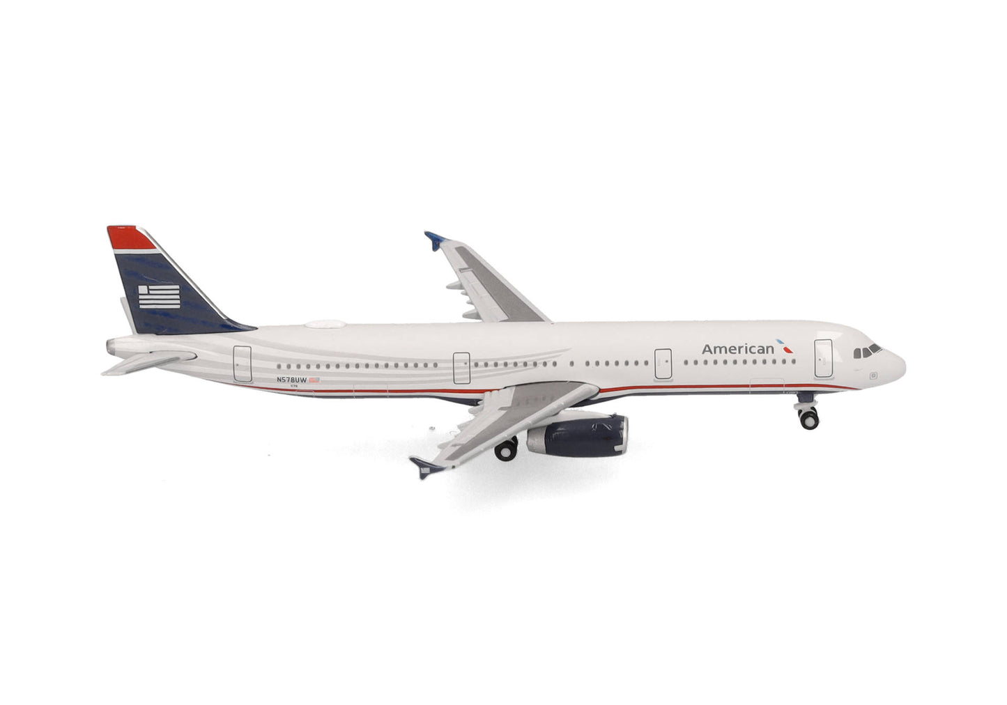 1/500 American Airlines Airbus A321 US Airways Heritage Livery N578UW