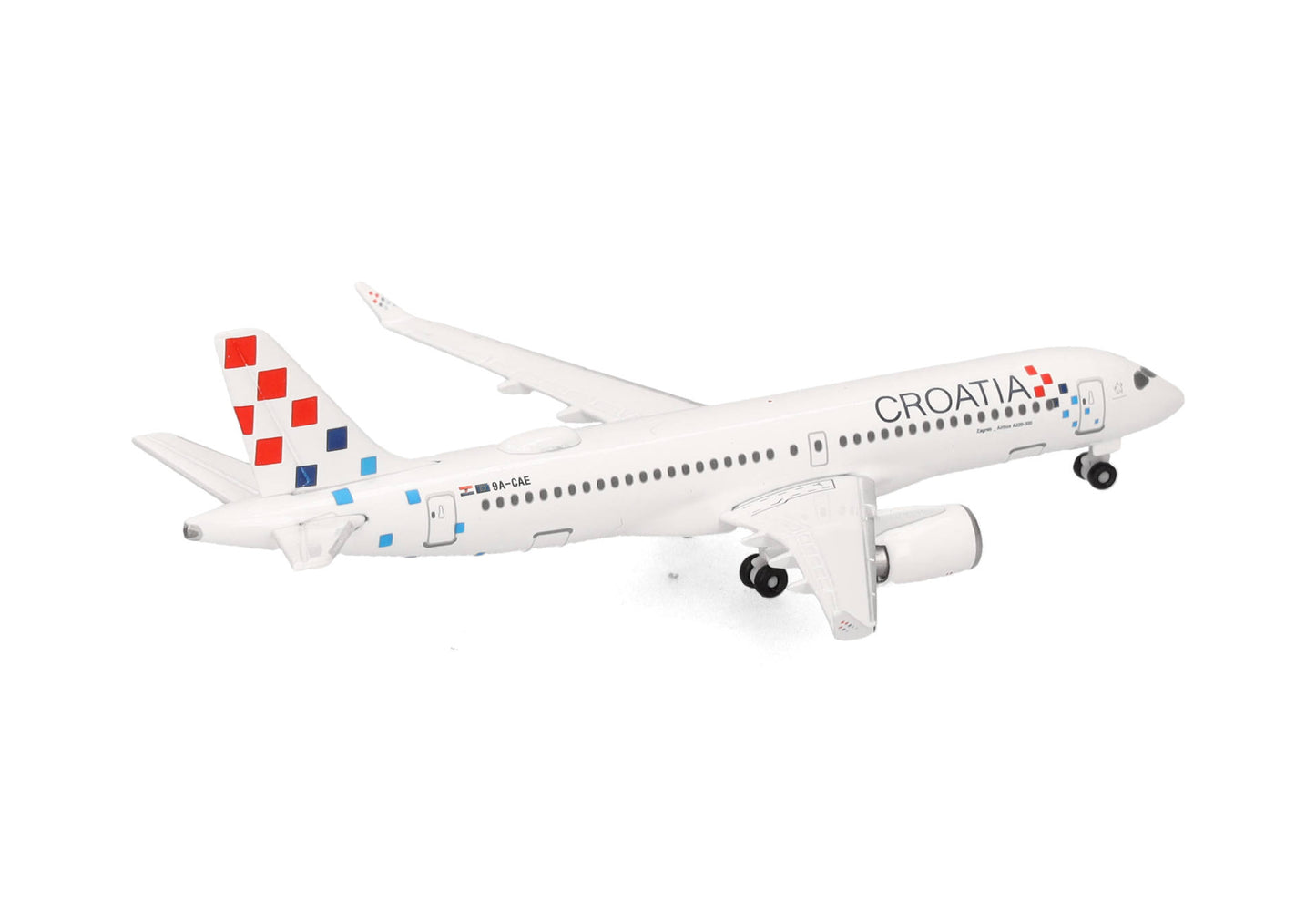 1/500 Croatia Airlines Airbus A220-300 9A-CAE "Zagreb"