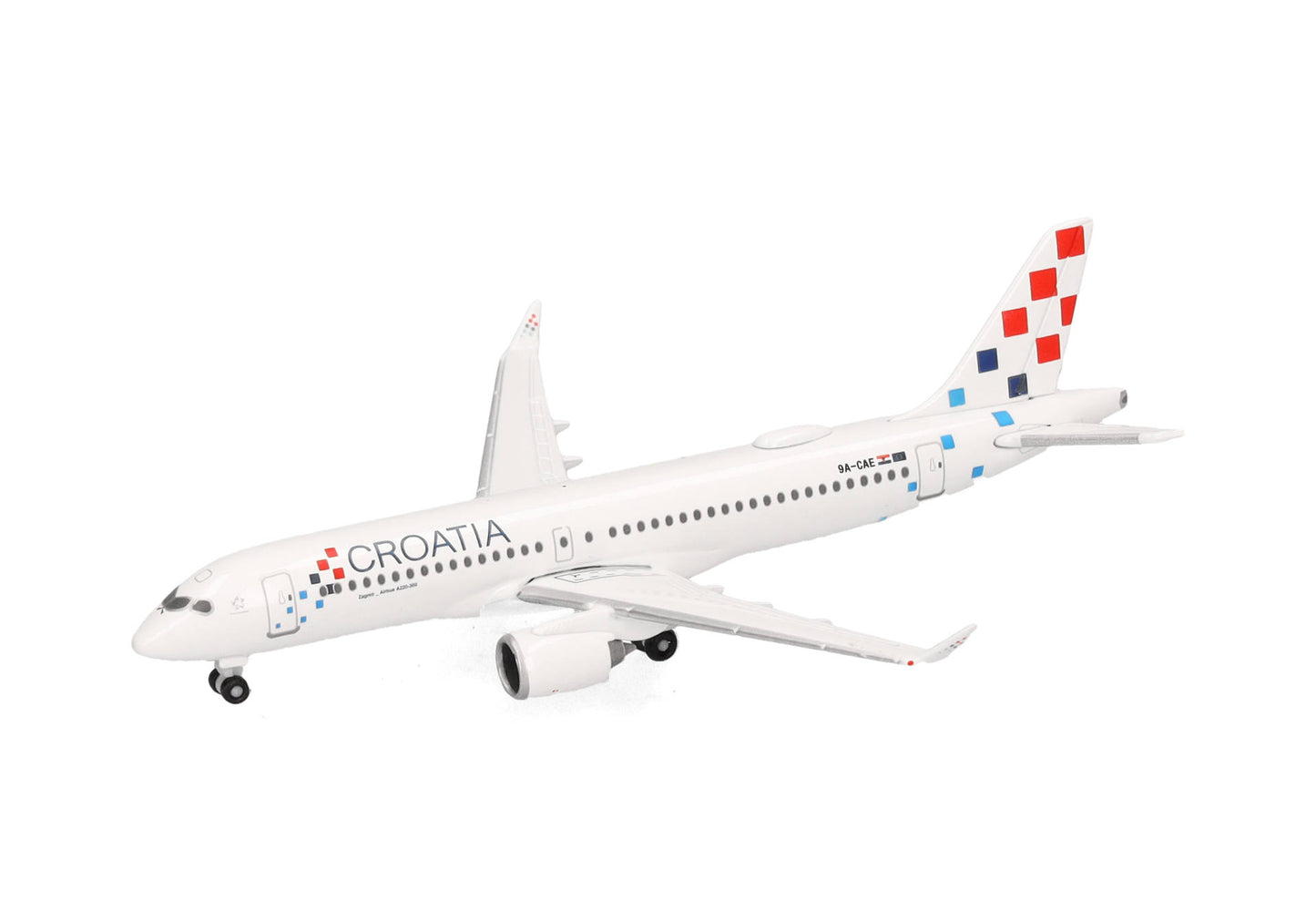 1/500 Croatia Airlines Airbus A220-300 9A-CAE "Zagreb"
