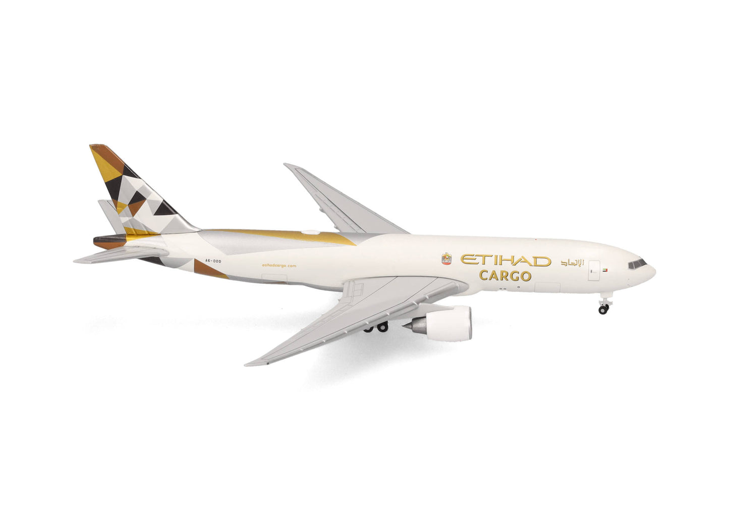 1/500 Etihad Airways Cargo Boeing 777F A6-DDD
