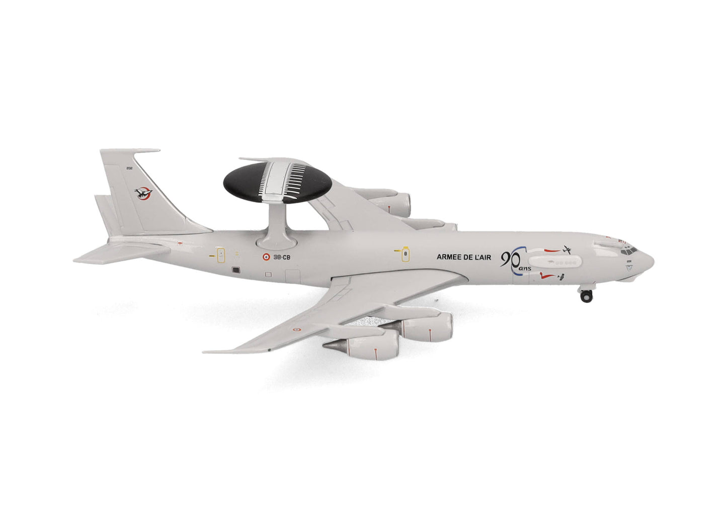 1/500 French Air Force Boeing E-3F Sentry 36th Airborne CCW 90th Anniversary 36-CB "Charognard"