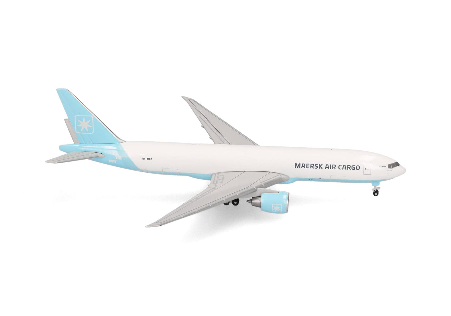 1/500 Maersk Air Cargo Boeing 777F OY-MAC "Maersk Swan"