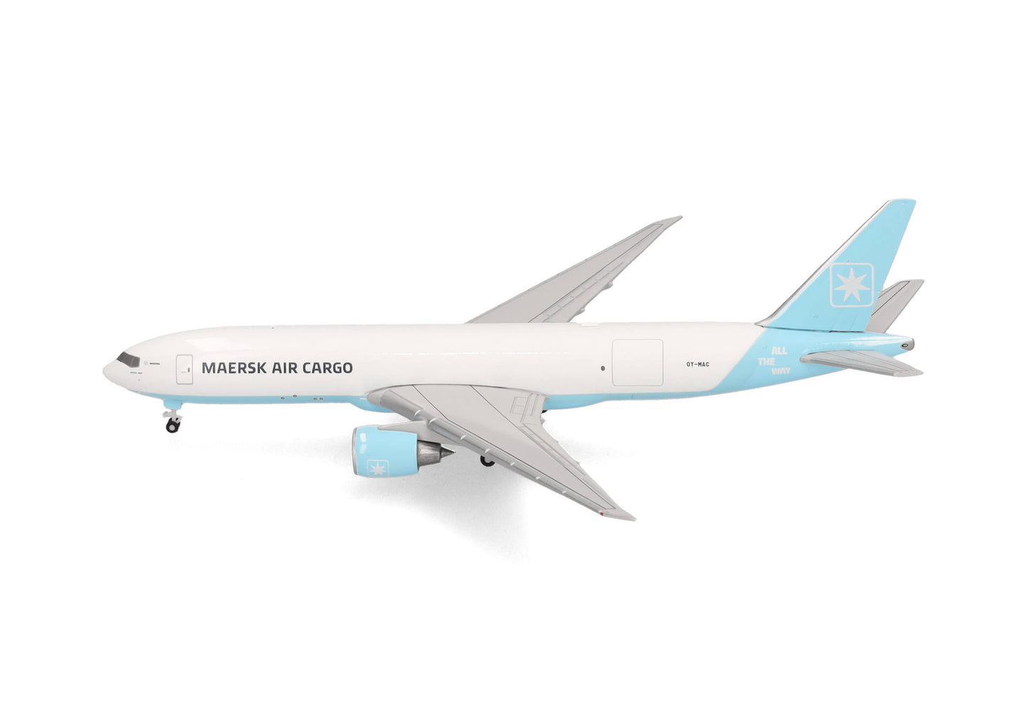 1/500 Maersk Air Cargo Boeing 777F OY-MAC "Maersk Swan"