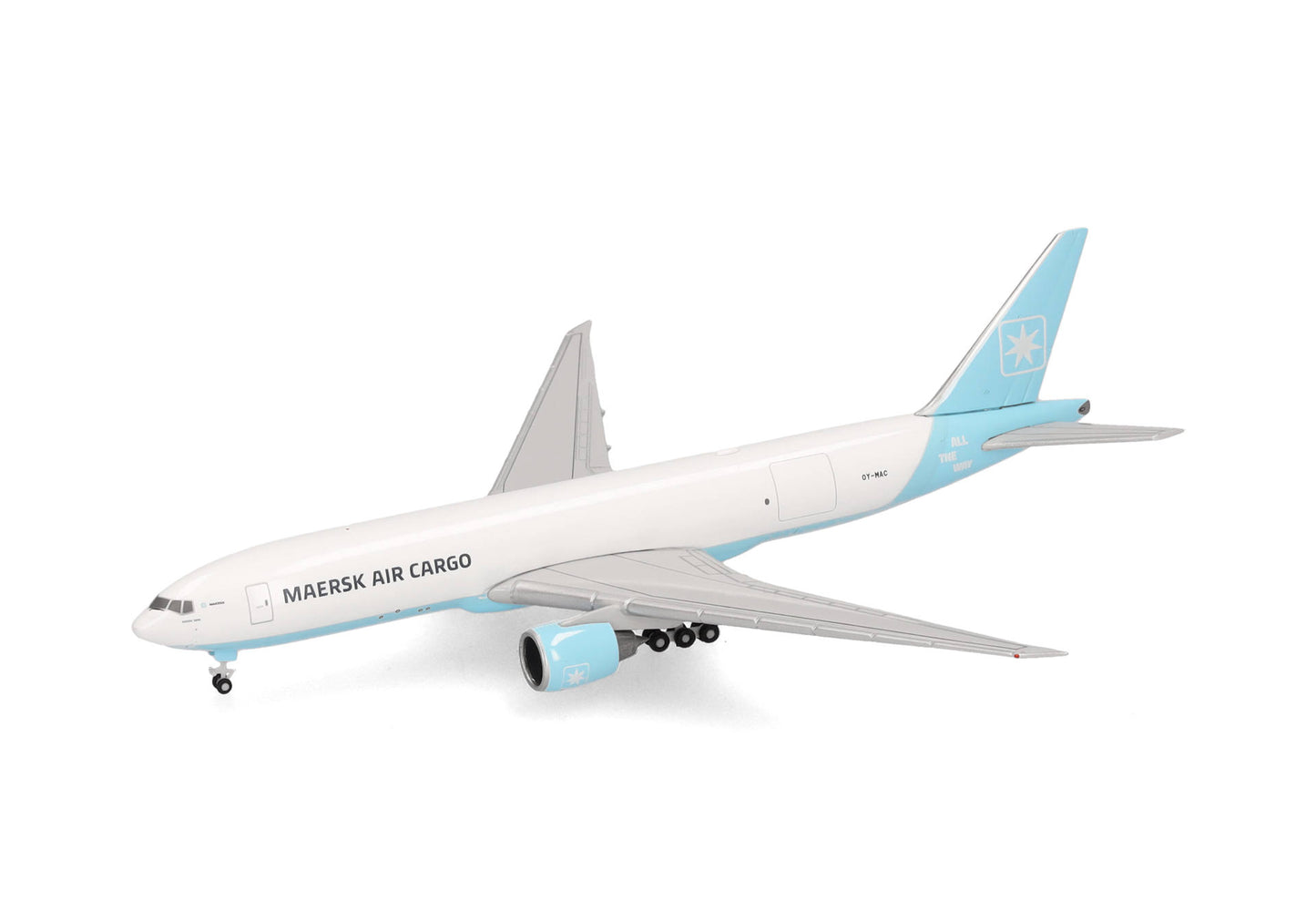 1/500 Maersk Air Cargo Boeing 777F OY-MAC "Maersk Swan"