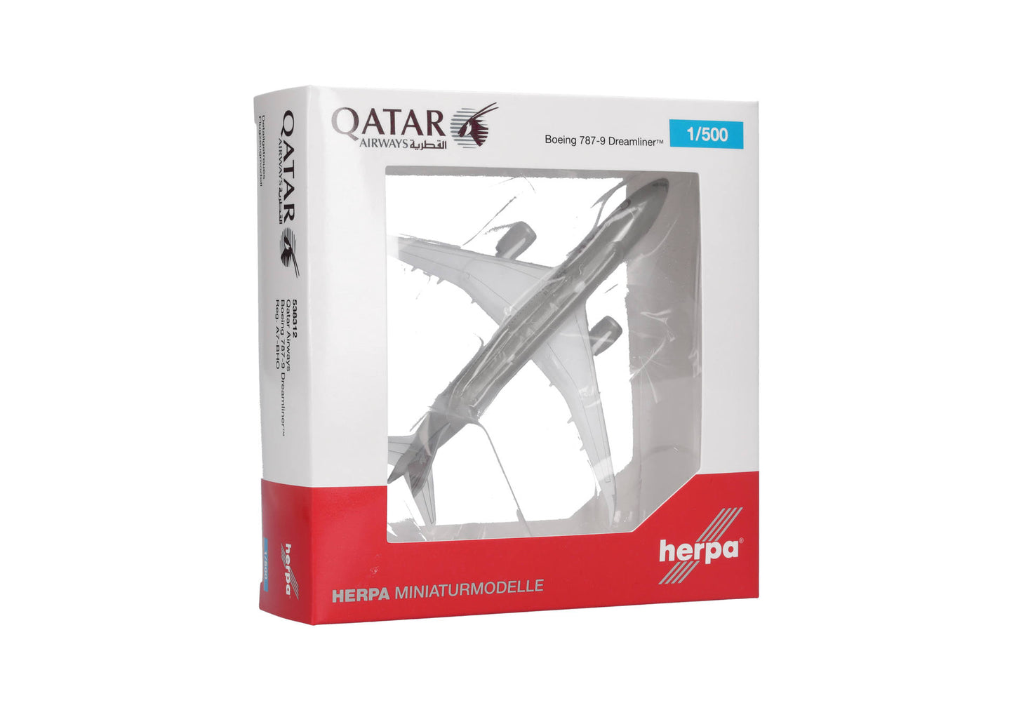 1/500 Qatar Airways Boeing 787-9 Dreamliner A7-BHO
