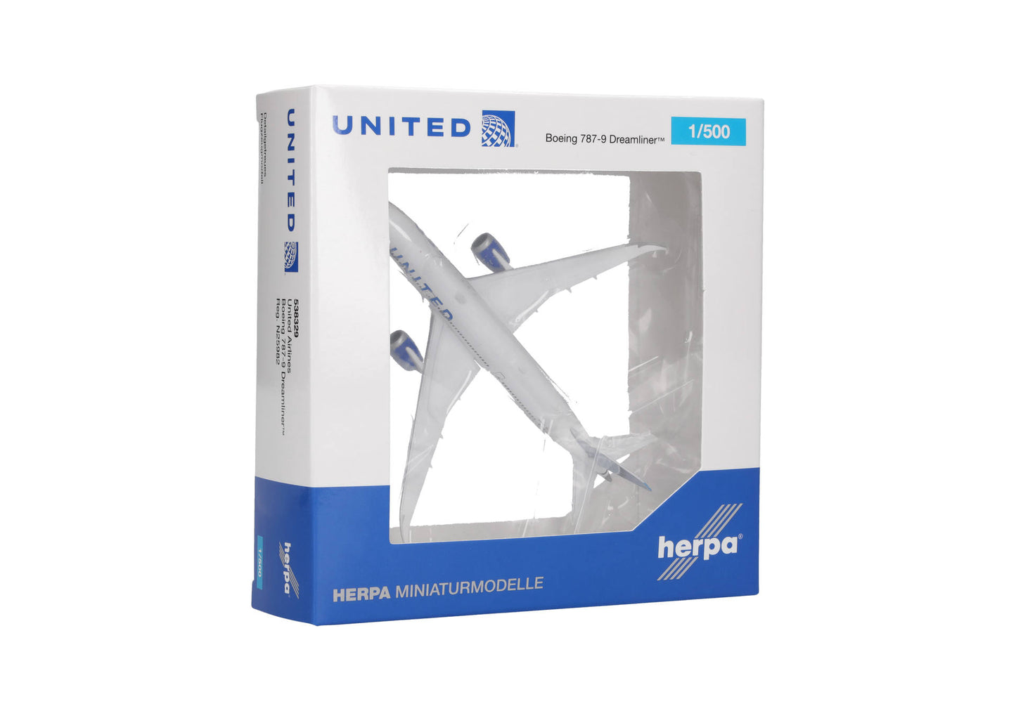 1/500 United Airlines Boeing 787-9 Dreamliner N25982
