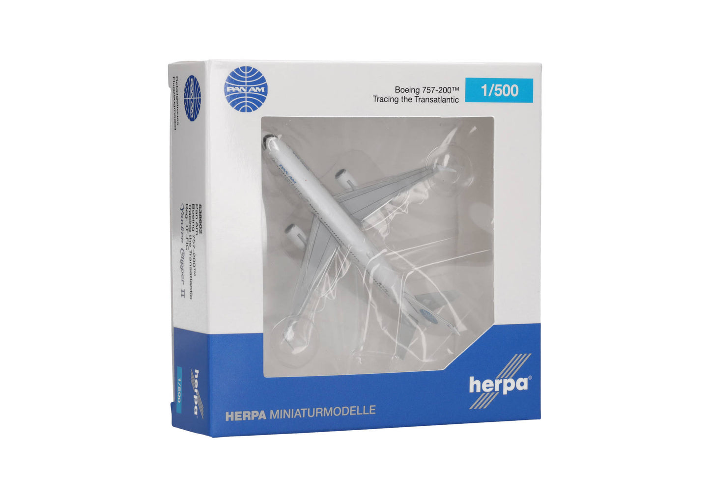 1/500 Pan Am Boeing 757-200 "Tracing the Transatlantic" TF-FIC