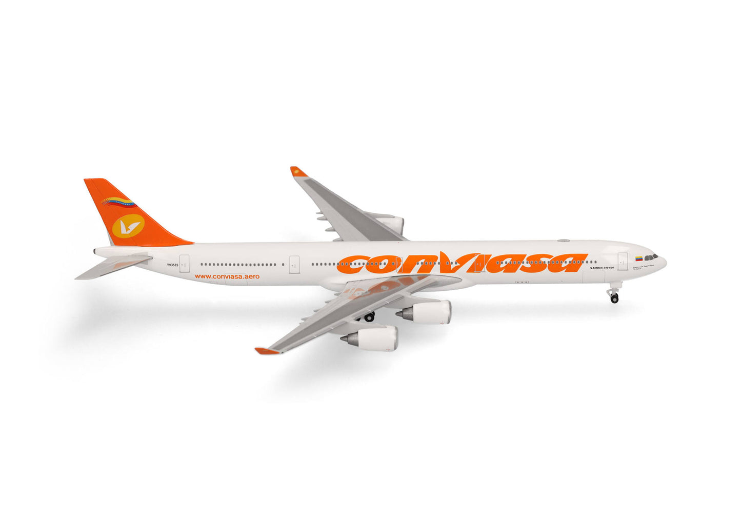 1/500 Conviasa Airbus A340-600 YV3535