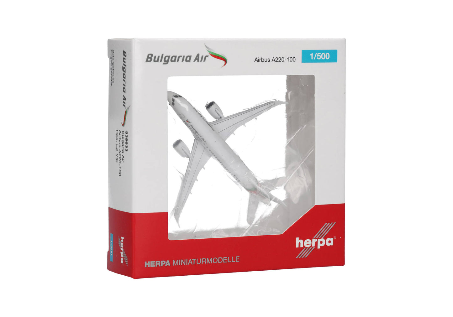 1/500 Bulgaria Air Airbus A220-100 LZ-VIE