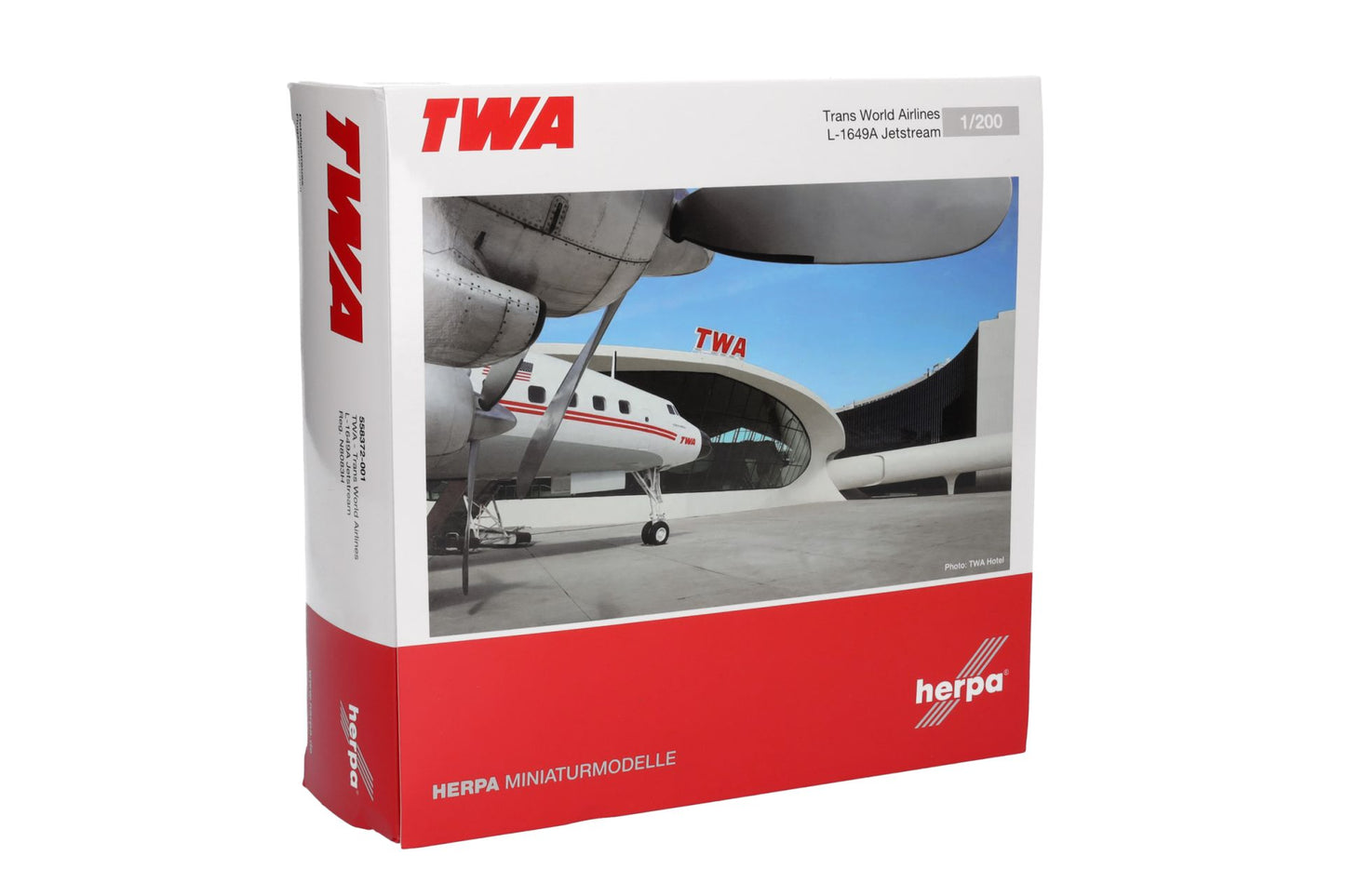 1/200 TWA - Trans World Airlines Lockheed L-1649A Jetstream N8083H