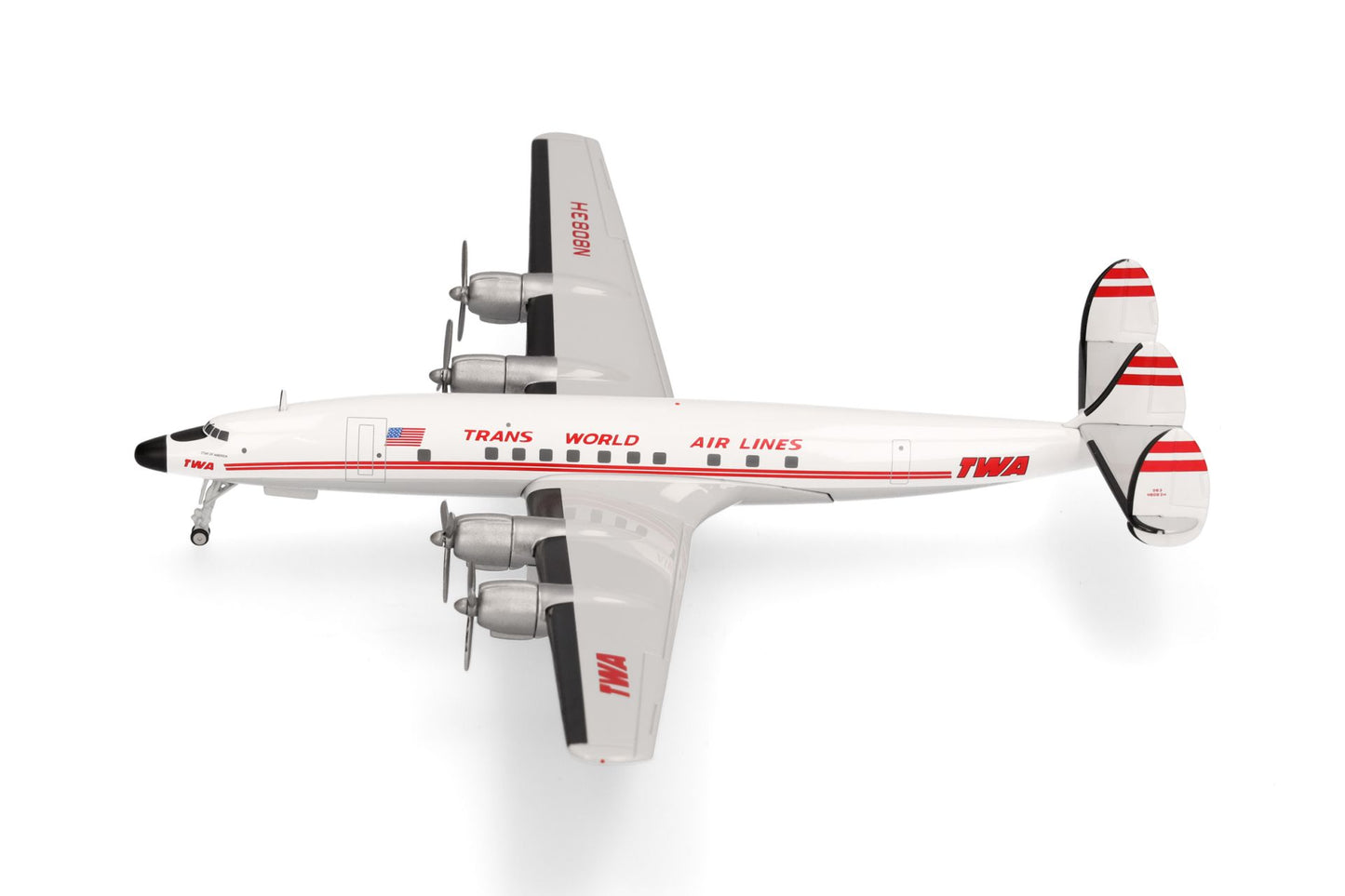 1/200 TWA - Trans World Airlines Lockheed L-1649A Jetstream N8083H
