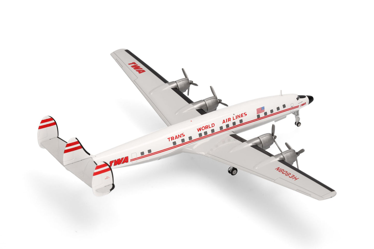 1/200 TWA - Trans World Airlines Lockheed L-1649A Jetstream N8083H