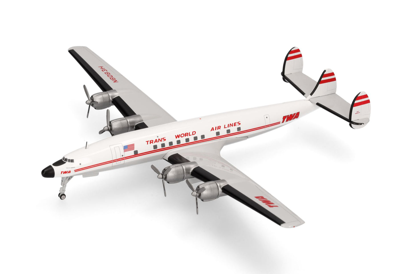 1/200 TWA - Trans World Airlines Lockheed L-1649A Jetstream N8083H