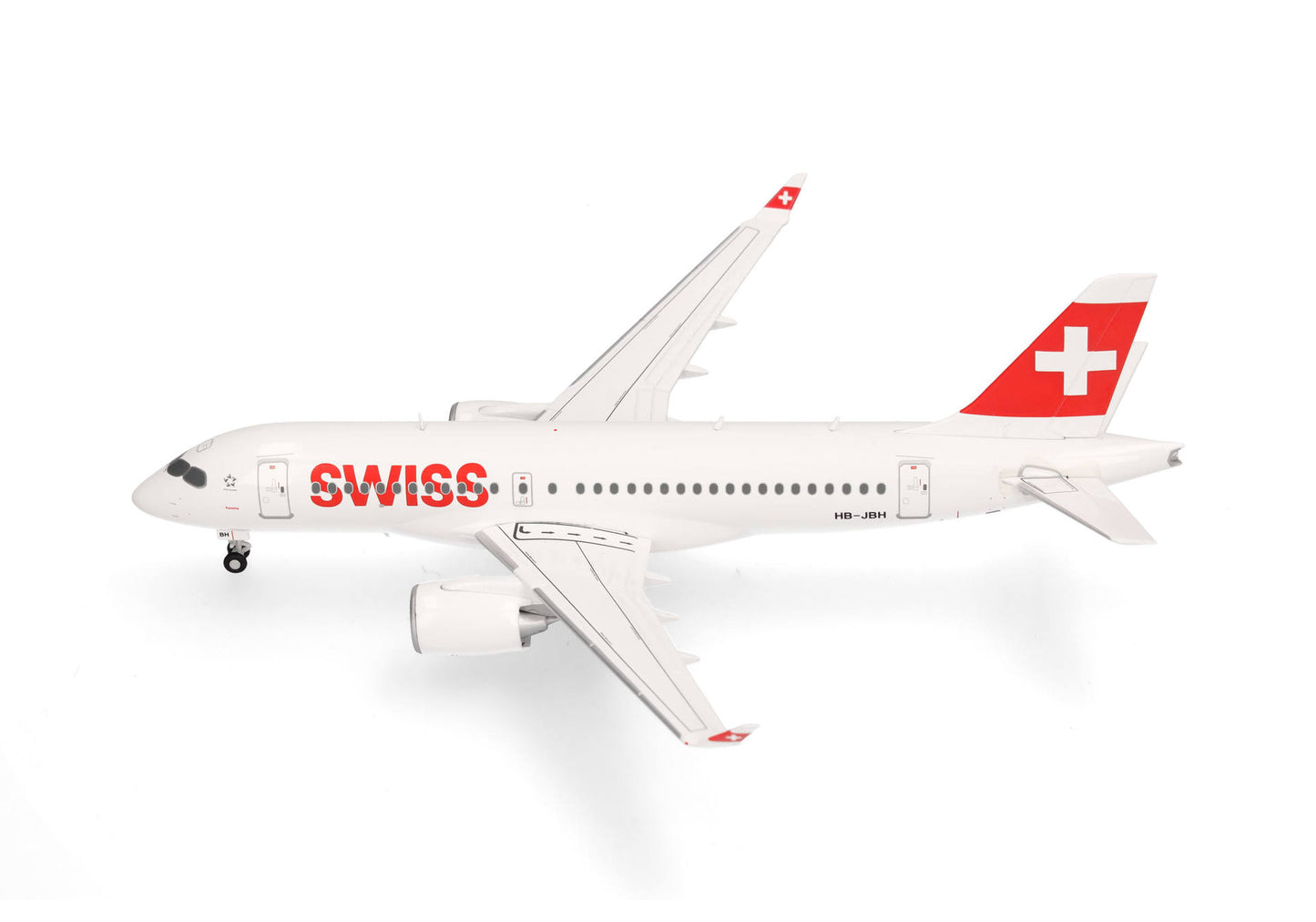 1/200 Swiss International Air Lines Airbus A220-100 HB-JBH