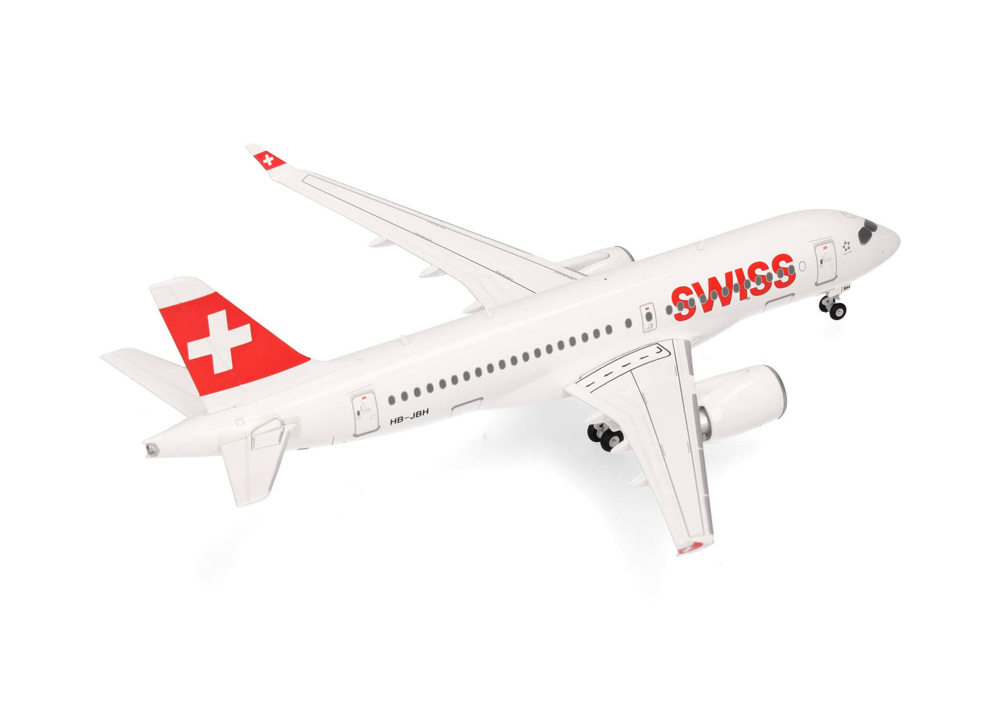 1/200 Swiss International Air Lines Airbus A220-100 HB-JBH