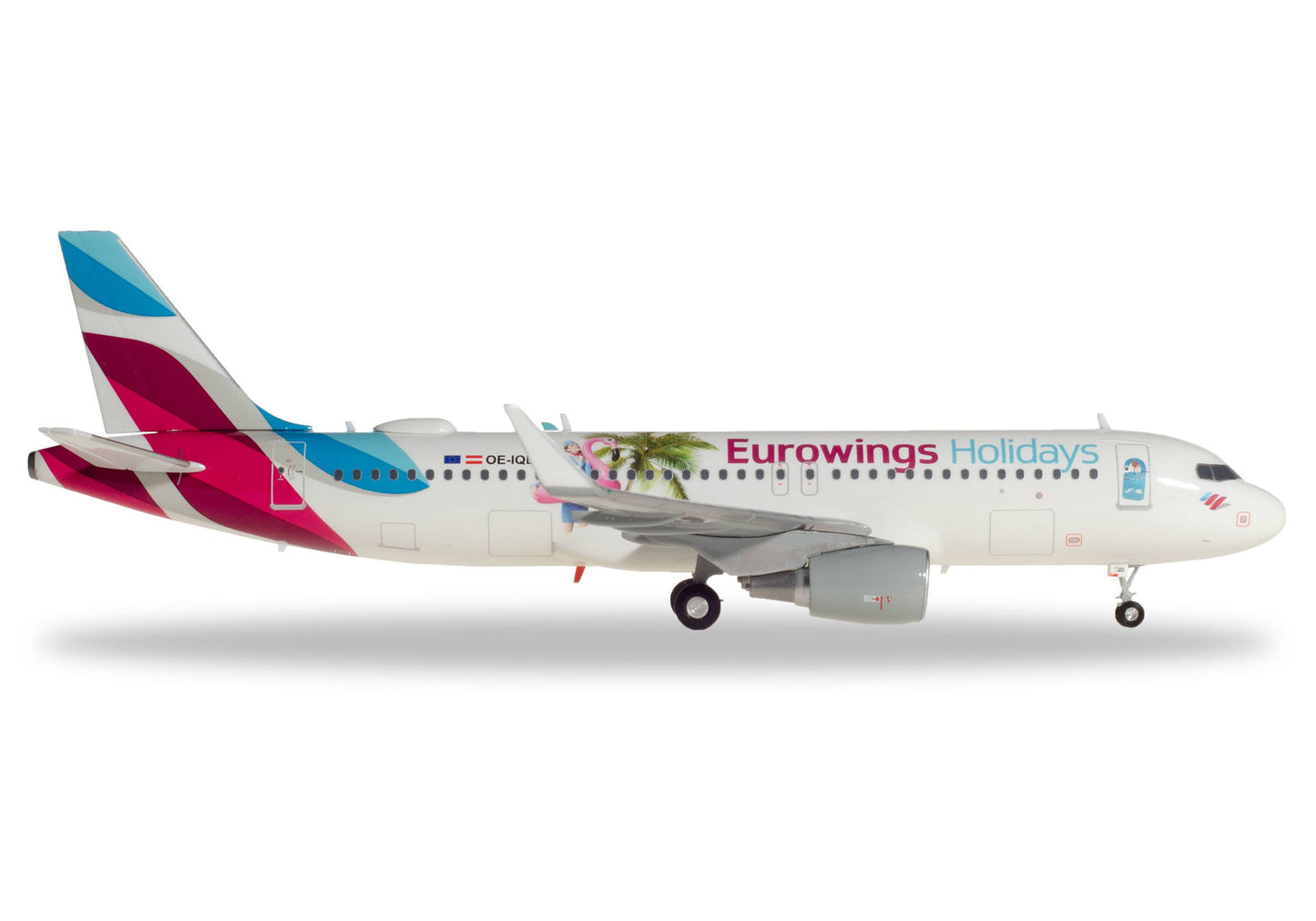 1200 Eurowings Europe Airbus A320 "Eurowings Holidays" OE-IQD