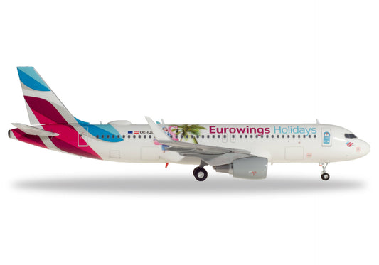1200 Eurowings Europe Airbus A320 "Eurowings Holidays" OE-IQD