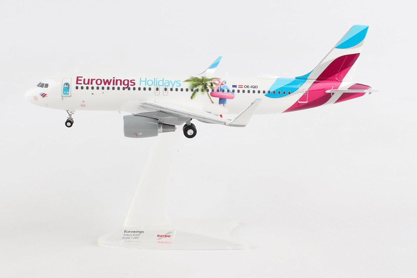 1200 Eurowings Europe Airbus A320 "Eurowings Holidays" OE-IQD