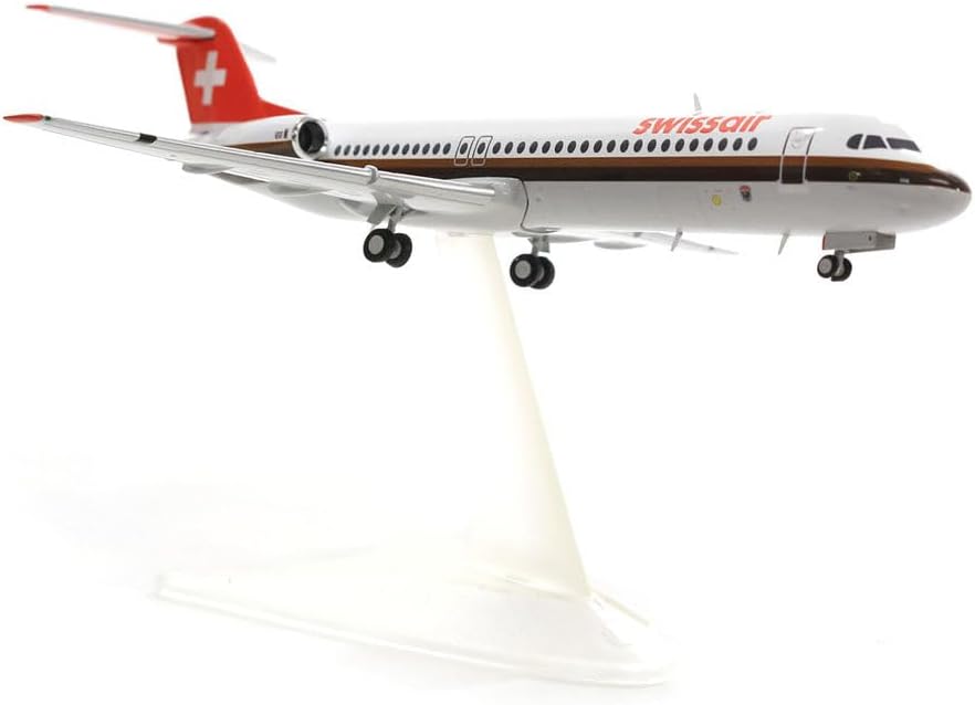 1200 Swissair Fokker 100 HB-IVA "Aarau"