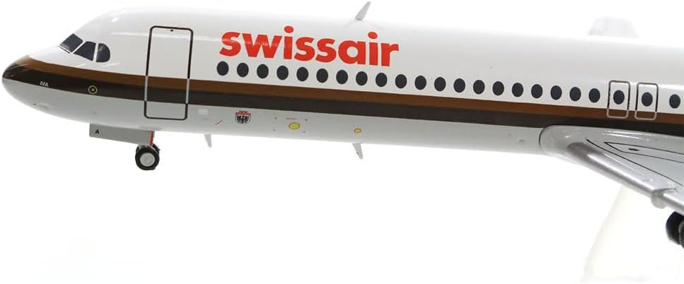 1200 Swissair Fokker 100 HB-IVA "Aarau"