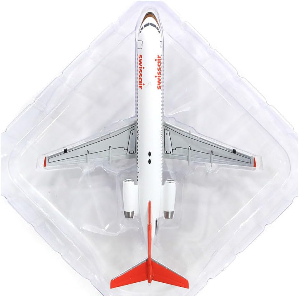 1200 Swissair Fokker 100 HB-IVA "Aarau"