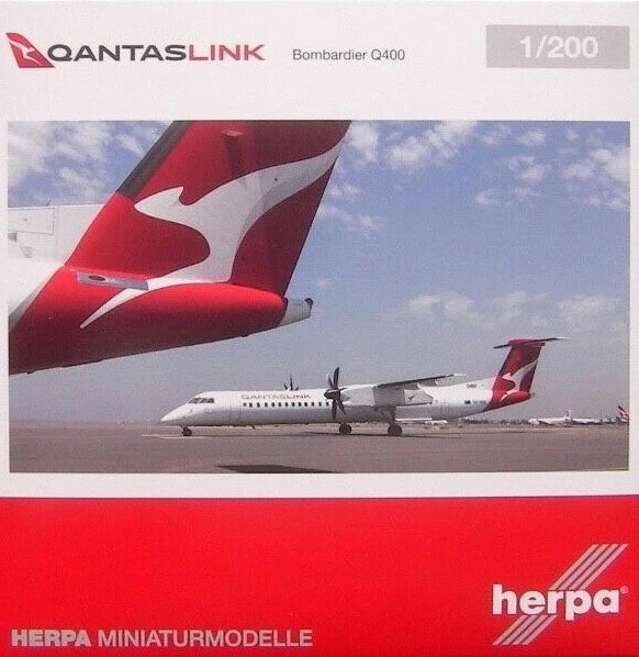 1/200 QantasLink Bombardier Q400 New Colors VH-QOK "Lismore"