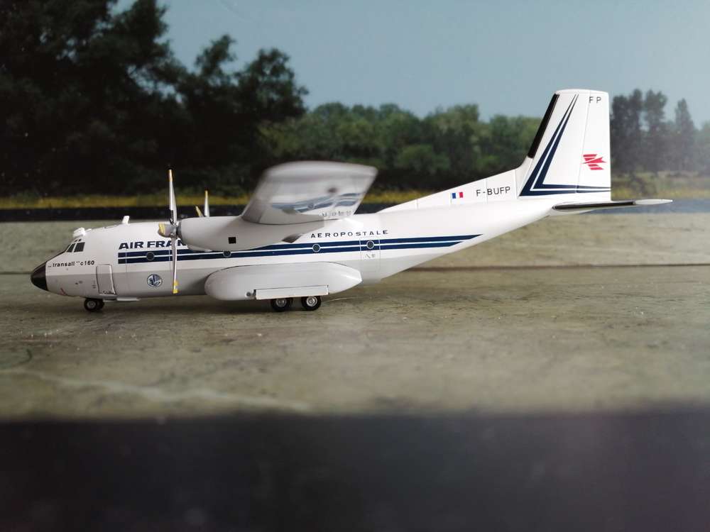 1/200 MUSÉE Air France Aéropostale Transall C-160 F-BUFP