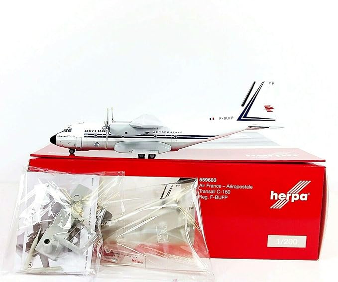 1/200 MUSÉE Air France Aéropostale Transall C-160 F-BUFP