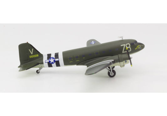1/200 U.S. Army Air Forces C-47A 84th Troop Carrier Sqn Operation Neptune 75th Anniversary 42-2100591 "Tico Belle"