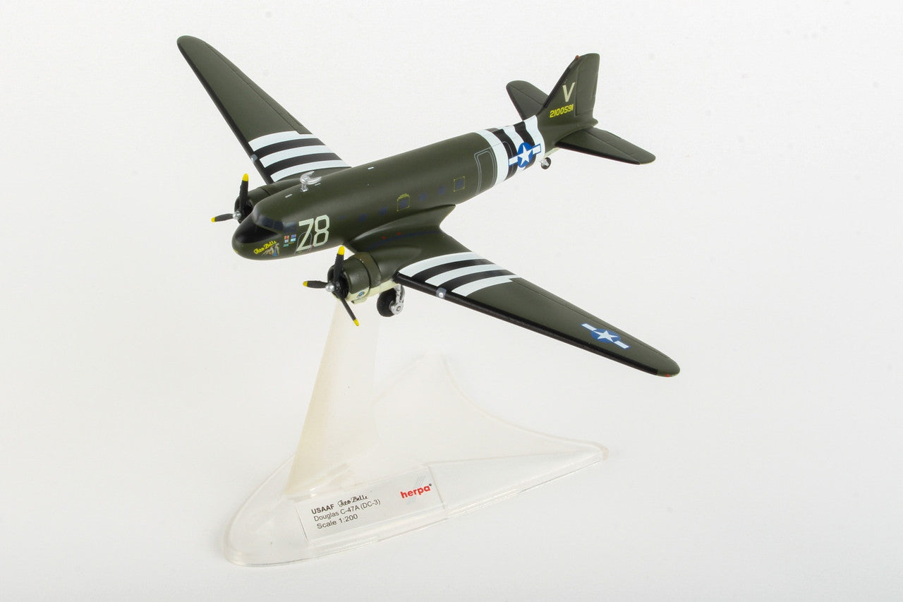 1/200 U.S. Army Air Forces C-47A 84th Troop Carrier Sqn Operation Neptune 75th Anniversary 42-2100591 "Tico Belle"