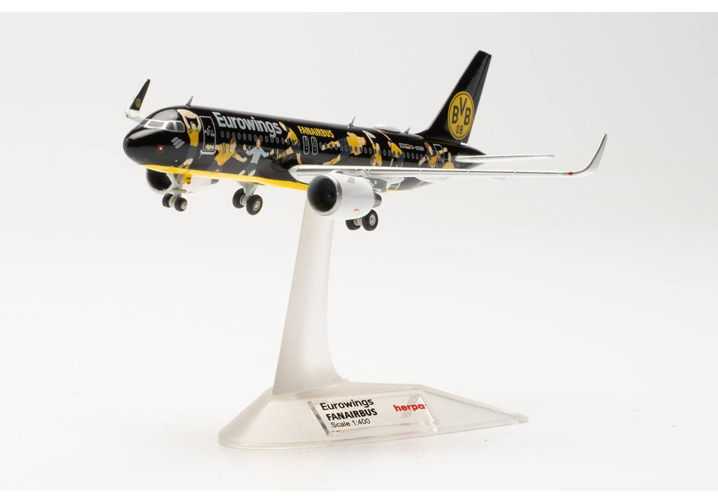 1/400 Eurowings Airbus A320 "BVB Fanairbus" D-AEWM
