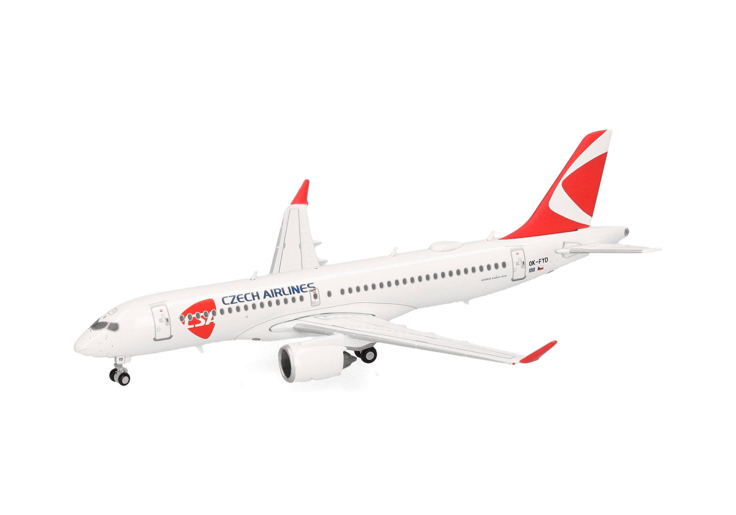 1/400 CSA Czech Airlines Airbus A220-300 OK-FYD