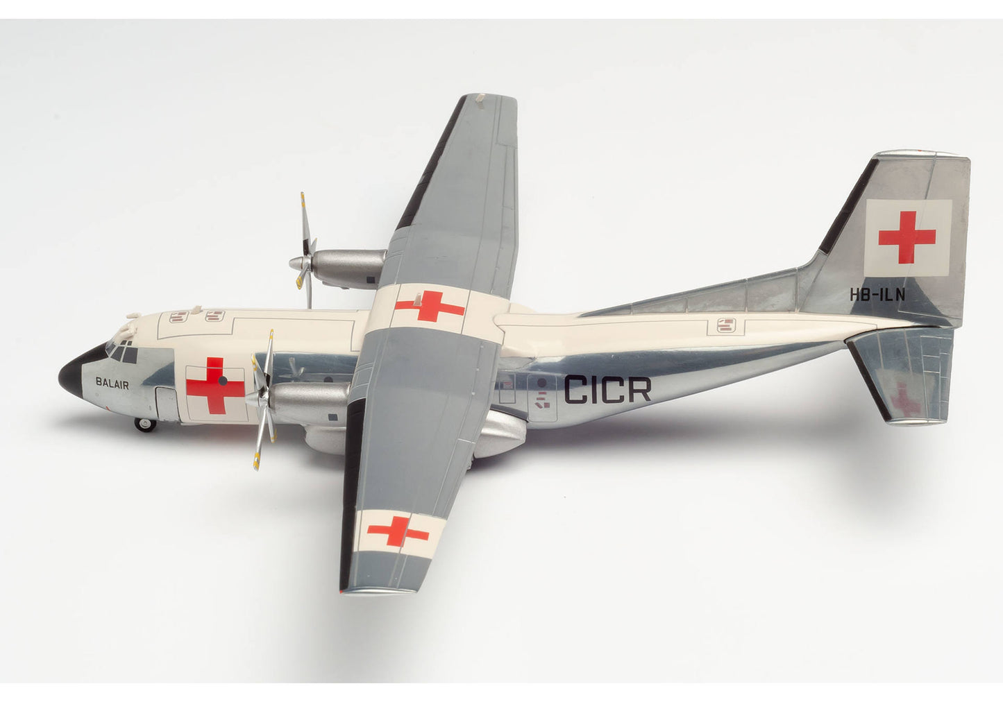 1/200 Balair / International Red Cross Transall C-160 HB-ILN