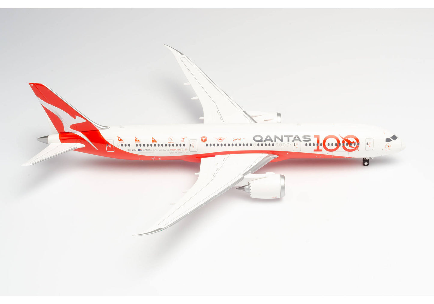 1/200 Qantas Boeing 787-9 Dreamliner 100th Anniversary "Longreach" VH-ZNJ