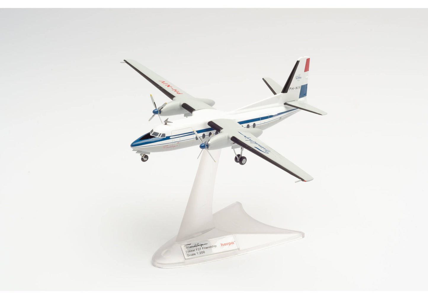 1/200 Fokker F27 Friendship 1st Flight 65th Anniversary PH-NIV