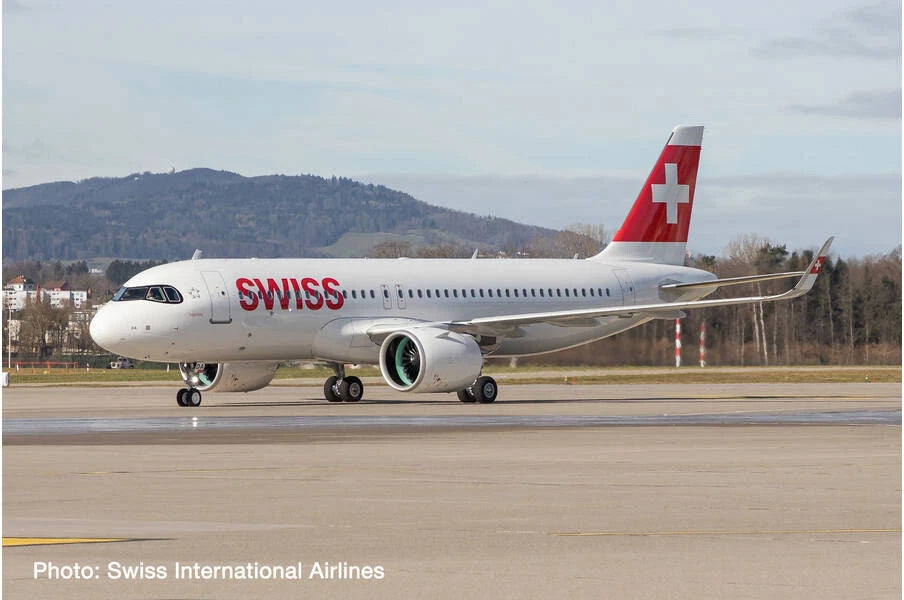 1/200 Swiss International Air Lines Airbus A320neo HB-JDA "Engelberg"