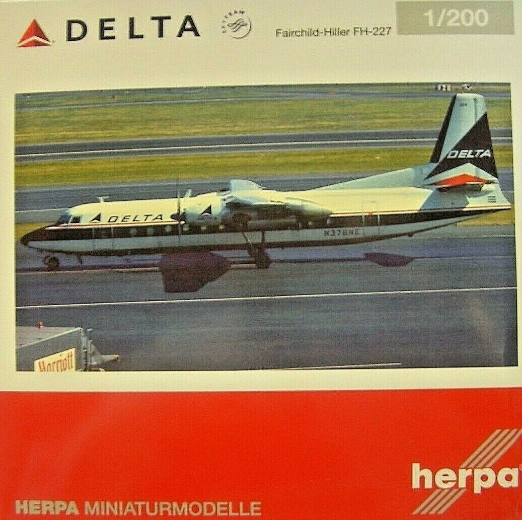 1/200 Delta Air Lines Fairchild FH-227 N378NE